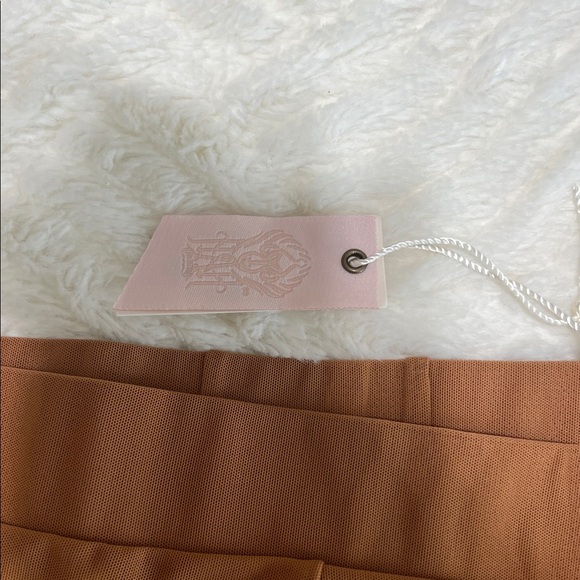 We Are Hah High Waisted Mesh Panty Tan Nude Size S NWT - Picture 3 of 6